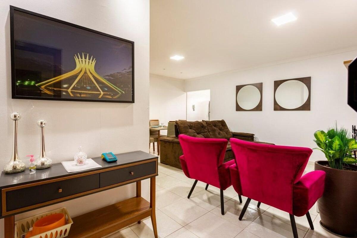 Ap 85M2 , 2Qts Com Suite , Estacionamento, Cozinha Completa , Wi-Fi 500Mb , Jr Catito Бразилиа Экстерьер фото