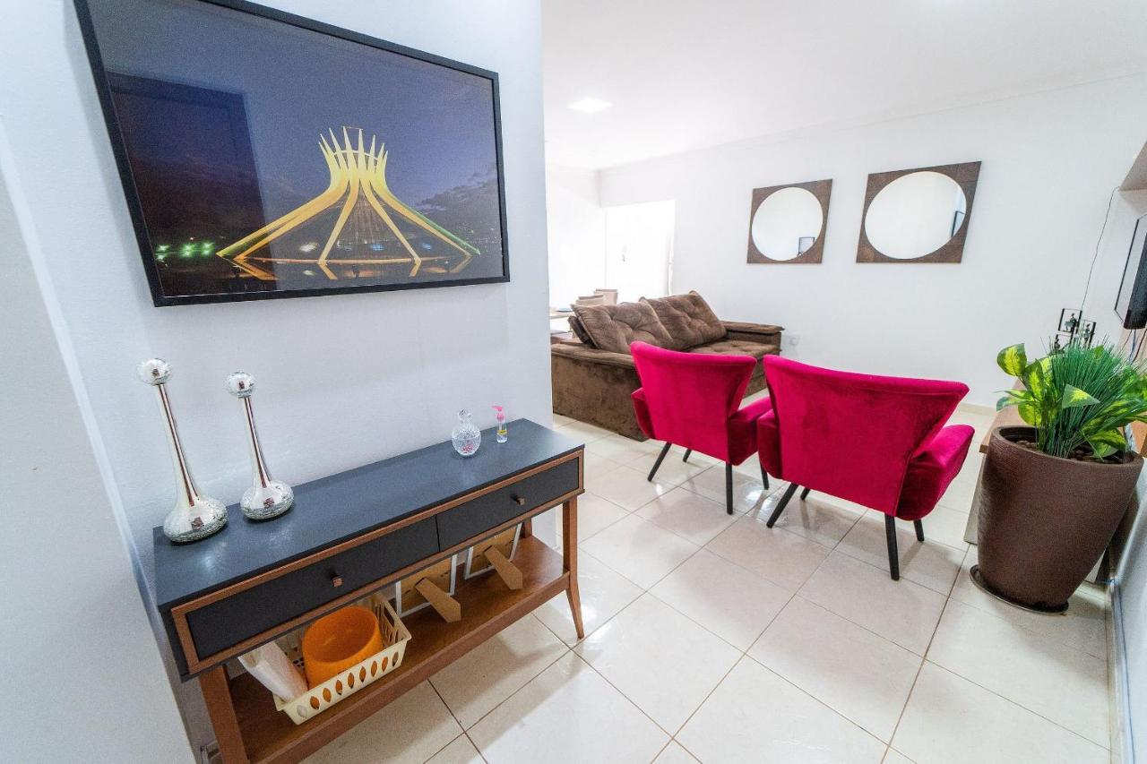 Ap 85M2 , 2Qts Com Suite , Estacionamento, Cozinha Completa , Wi-Fi 500Mb , Jr Catito Бразилиа Экстерьер фото
